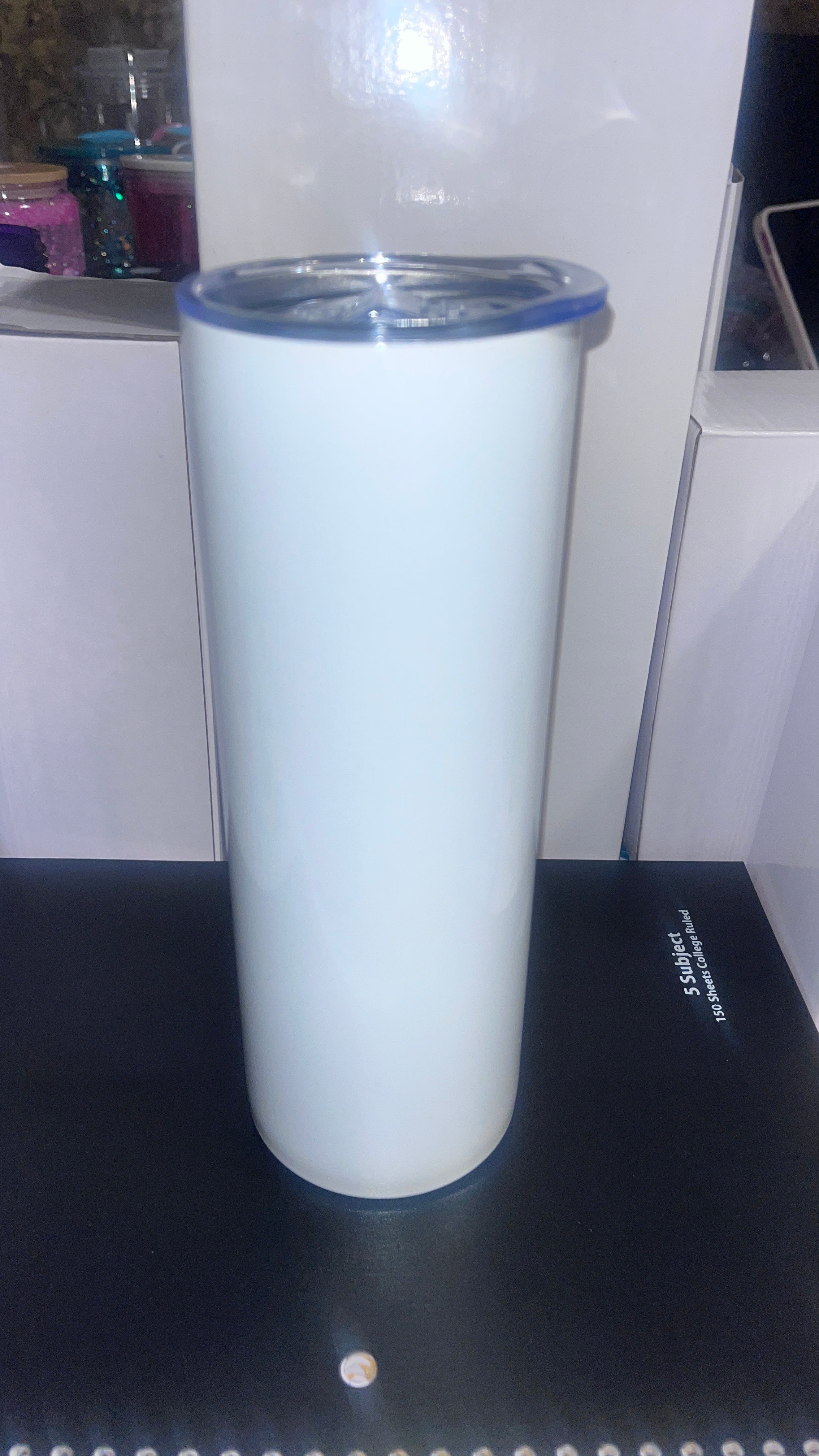 20 oz skinny stainless steel tumbler