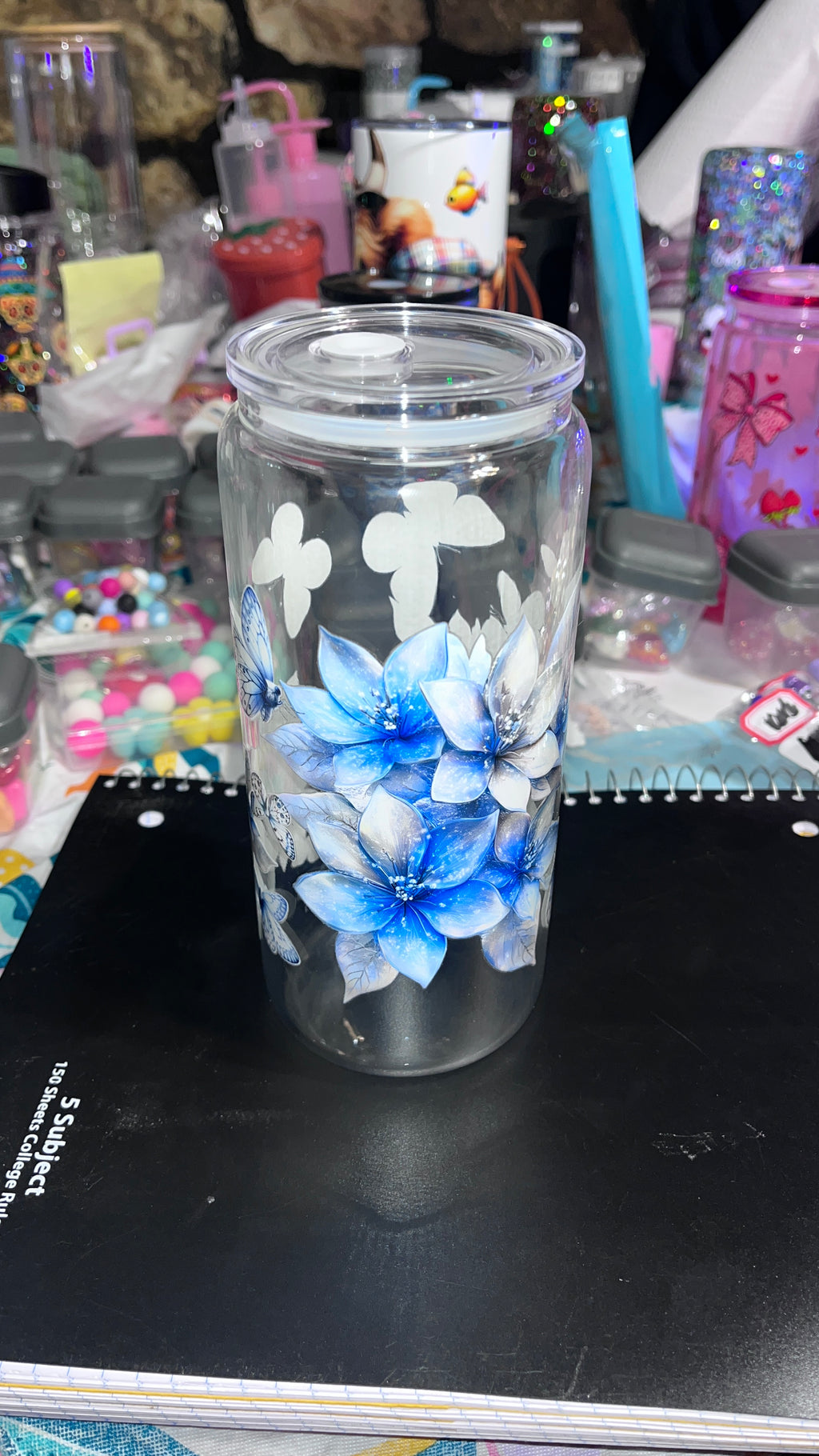 20 oz glass cup